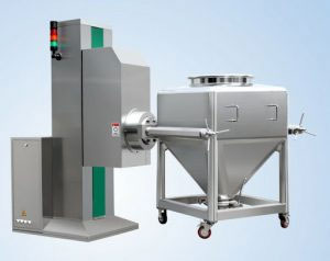 bin lifting column bin lift system ibc bin blender and elevator1